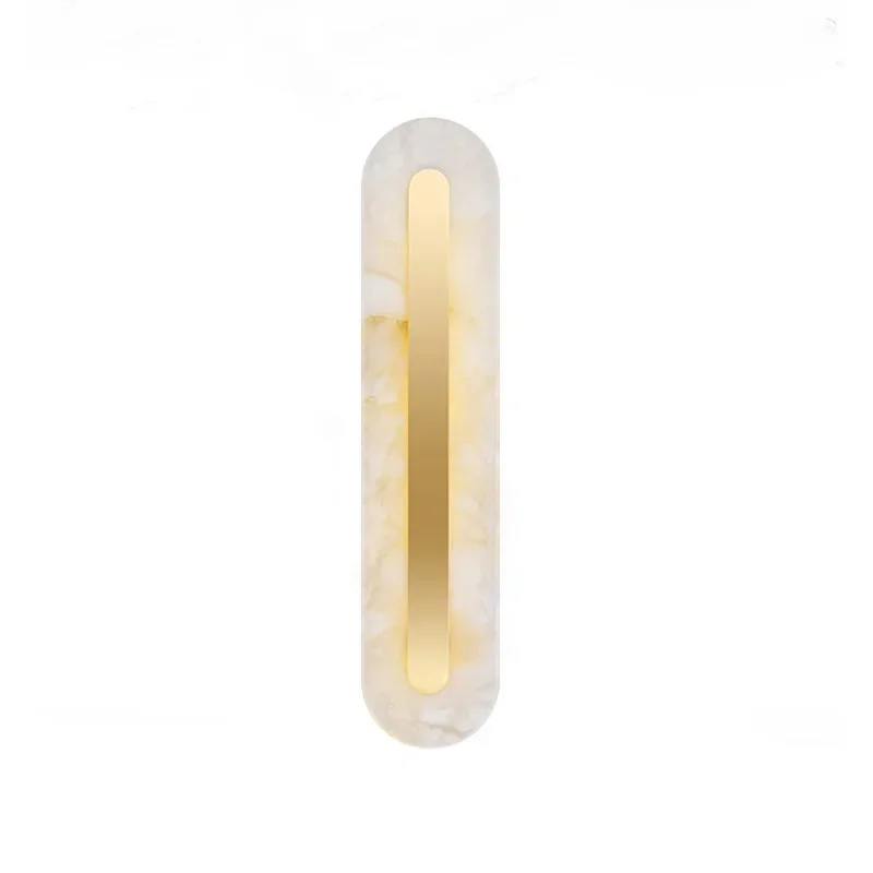 

Chinese-style all-copper marble wall lamp, living room TV background wall lamp, light luxury Chinese style, corridor lamp