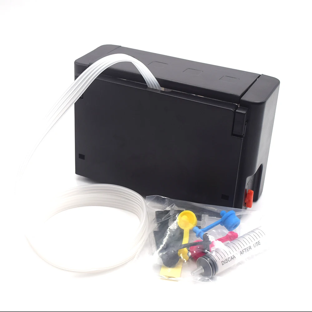 4Colors DIY Ciss Tank With Lock Accessories For HP/Canon/Epson/Brother Inkjet Printers Without Cartridges