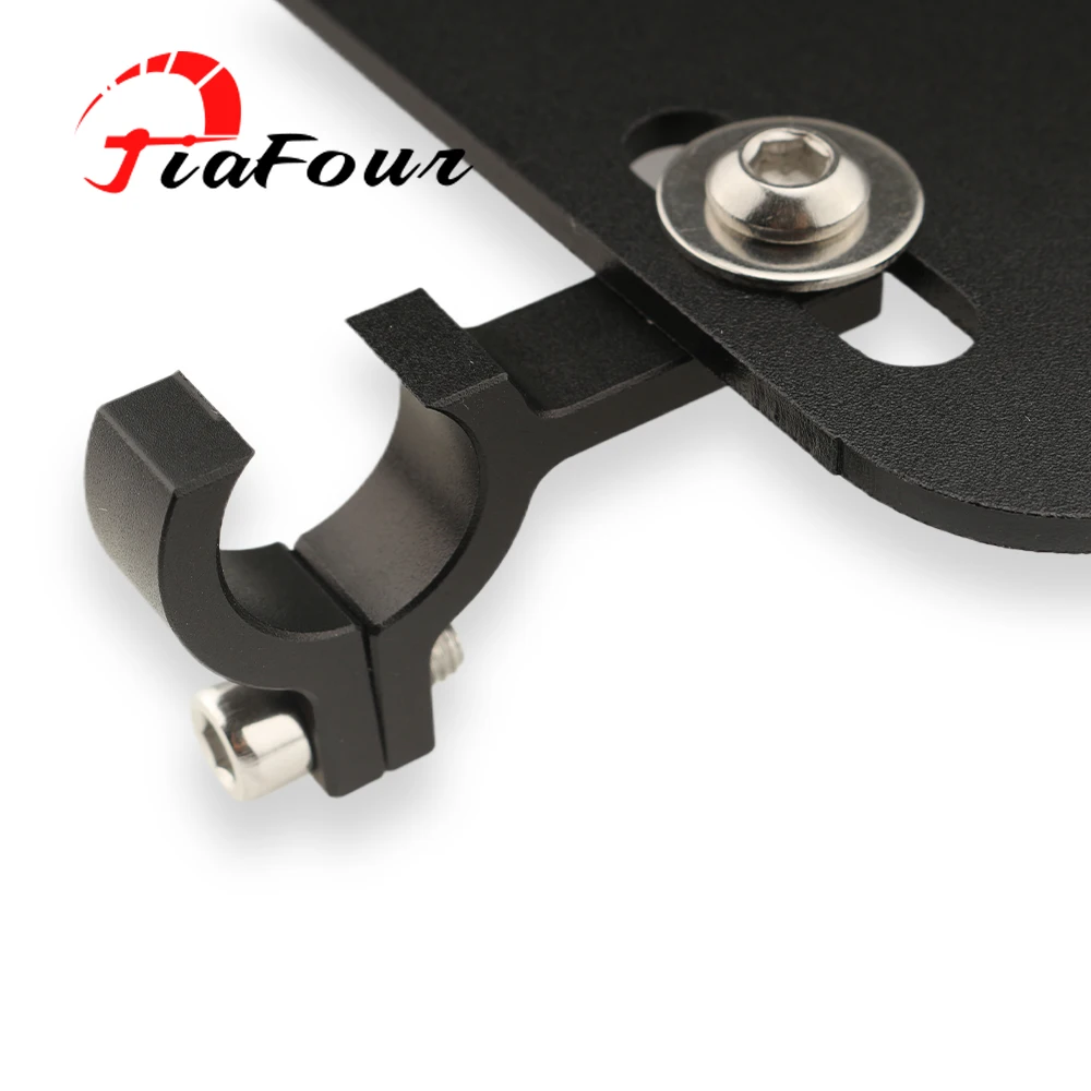 

Motorcycle Side Bracket Mounting Panel Fit 16MM Side Holder For Universal Aluminum Side Rack Frame Mounting Board