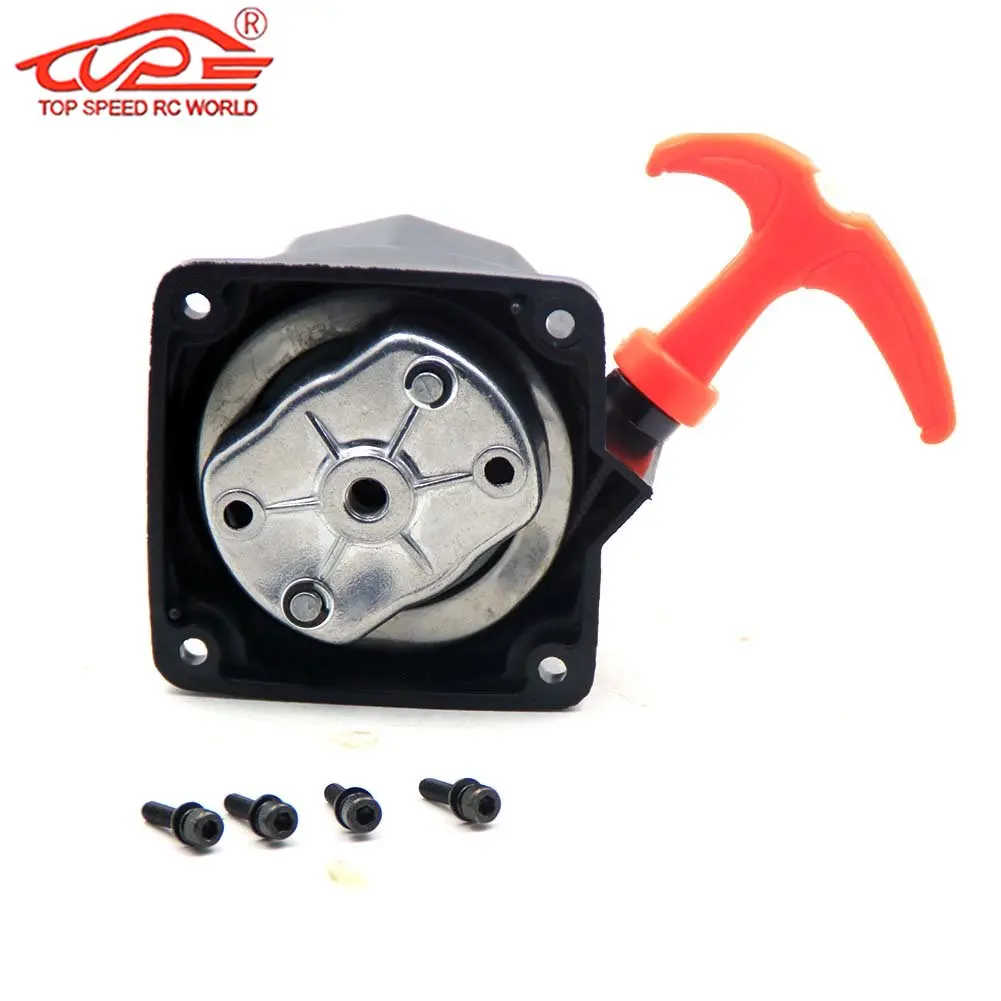 1/5 Rc Xe Siêu Dễ Dàng Bắt Đầu Kéo Tay Với Mặt Số Cho 1/5 HPI ROFUN BAHA ROVAN KM BAJA Losi FG GoPed RedCat 45CC Chi Tiết Động Cơ