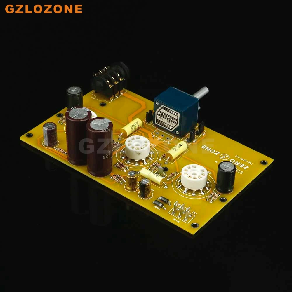 TU1-EMP V2 6922+12AT7 Tube Headphone Amplifier PCB/DIY Kit/Finished Board (No Tube)