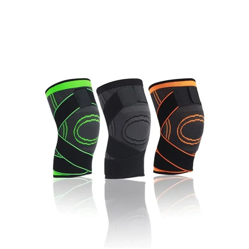 Manufacturer Custom Adjustable Elbow Knee Pads/knee Brace Compression Sleeve Pair Support /power Joint Suppor