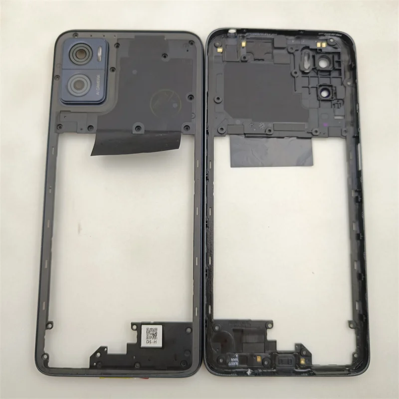 Middle Frame For Motorola Moto E32 E22 Middle Frame With Camera Frame Lens+Side Button Housing Bezel Repair Parts