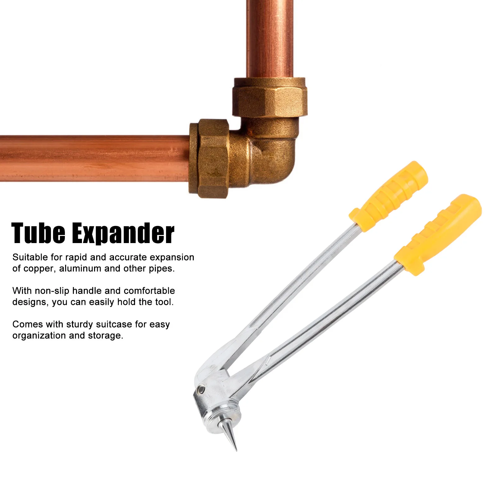 أنبوب المتوسع رافعة نوع أنابيب توسيع أداة المحمولة دليل النحاس أنبوب ألومنيوم أنبوب المتوسع عدة دليل توسيع أداة #3