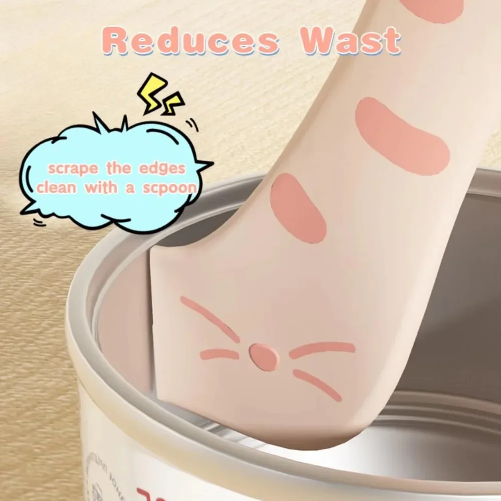Pet Accessories Multifunctional Pet Dog Spoon Can Opener Wet Food Mixing Spoon Silicone Cat Can Sealing Cover Food Storage view 5