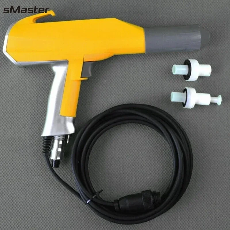 

OptiSelect Manual Powder Gun 1002100 GM02 Optiflex F W/ 2pcs Nozzle For Gema