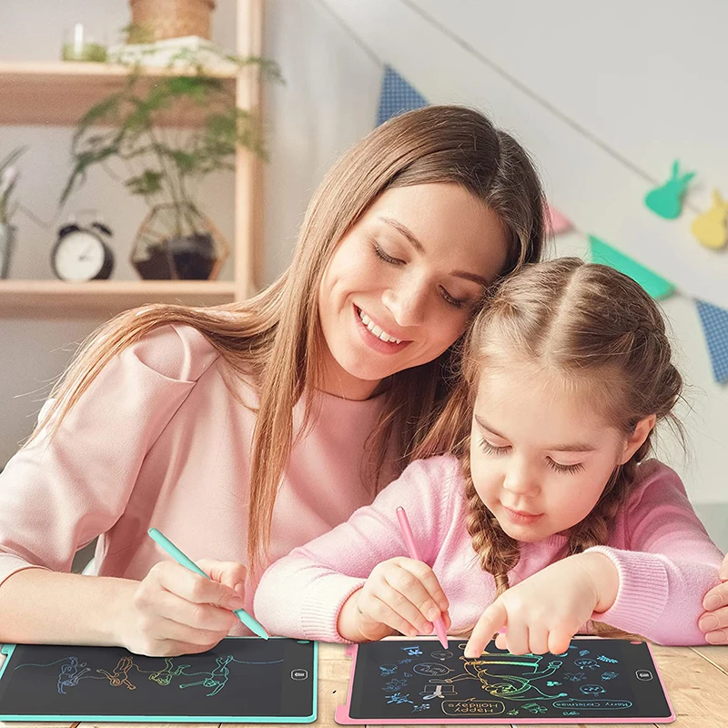 Tableta electrónica de escritura a mano, tablero de escritura de 12 pulgadas, tableta de dibujo, pantalla LCD, tableta de escritura, juguetes gráficos digitales para niños