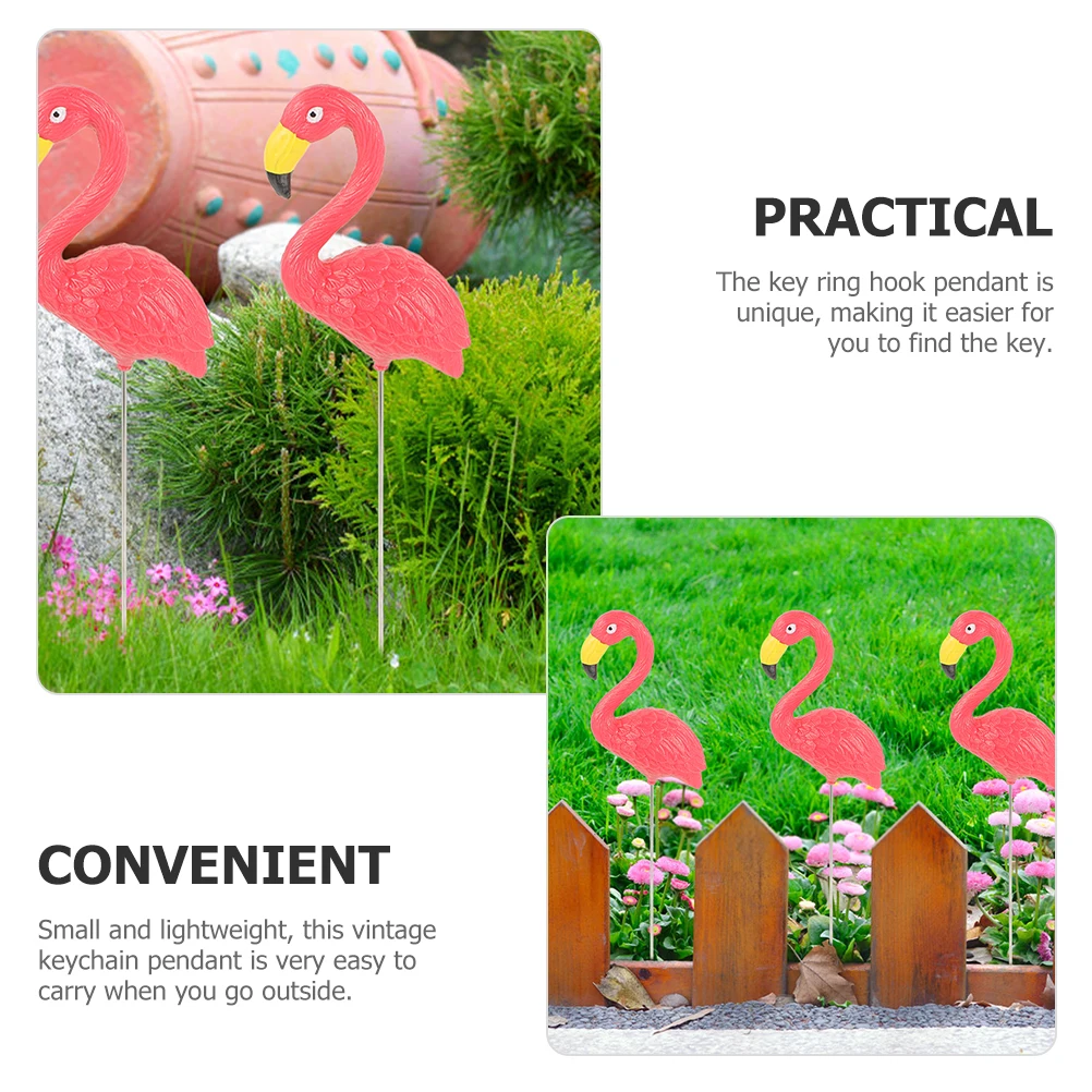 

Simulated Flamingo naments Resin Craft Outdoor Indoor Decor M Size Red Color Yard Garden Statue Lawn nament Plant Bonsai Plastic