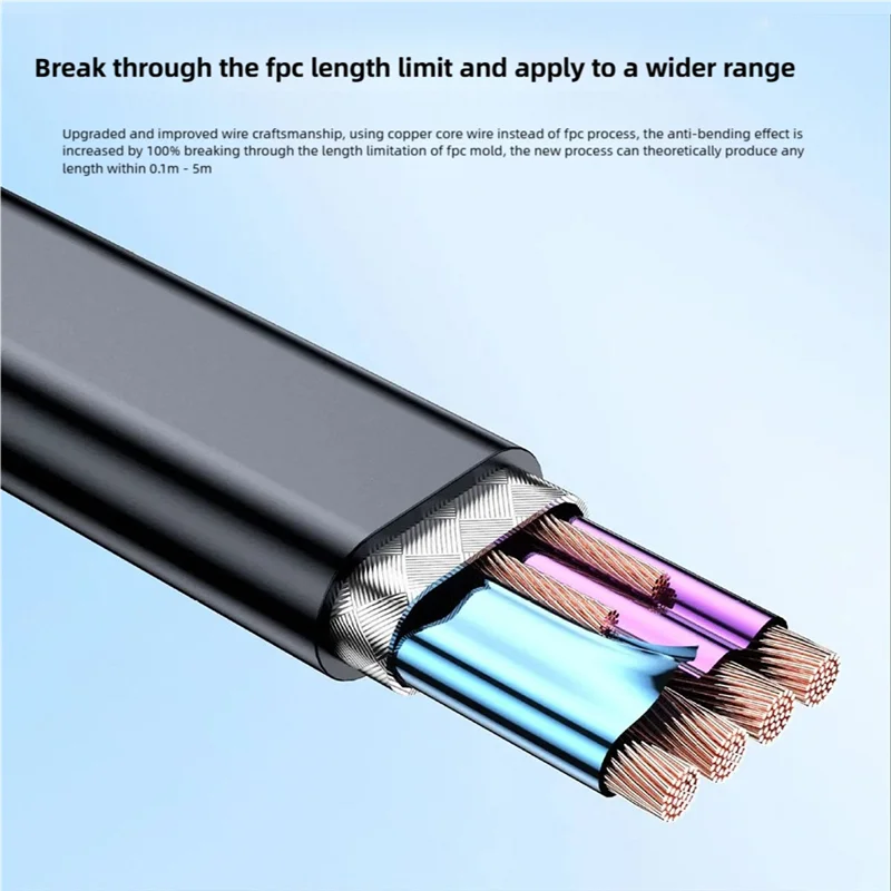 AA08- كابل شحن سريع 10 جيجا بايت كابل بيانات شحن سريع للهواتف الذكية والأجهزة اللوحية والكاميرات