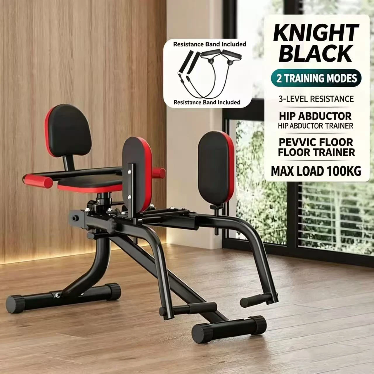 Home Leg Clamp Hip Machine for Pelvic Floor Muscle Training Hip Abduction And Lifting Slimming Leg Training Equipment