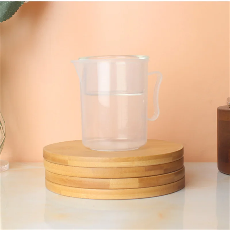 15cm/5.9inch Diameter Round Coaster Placemats Bamboo Tray  Tea Coffee Cup Pad Bamboo Wood Plate Heat Resistant Tableware Mug Mat