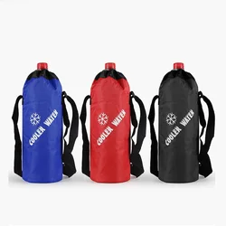 Funda deportiva para botella de agua, bolsa aislante de neopreno, soporte de manga, portador para taza y botella, 1 unidad