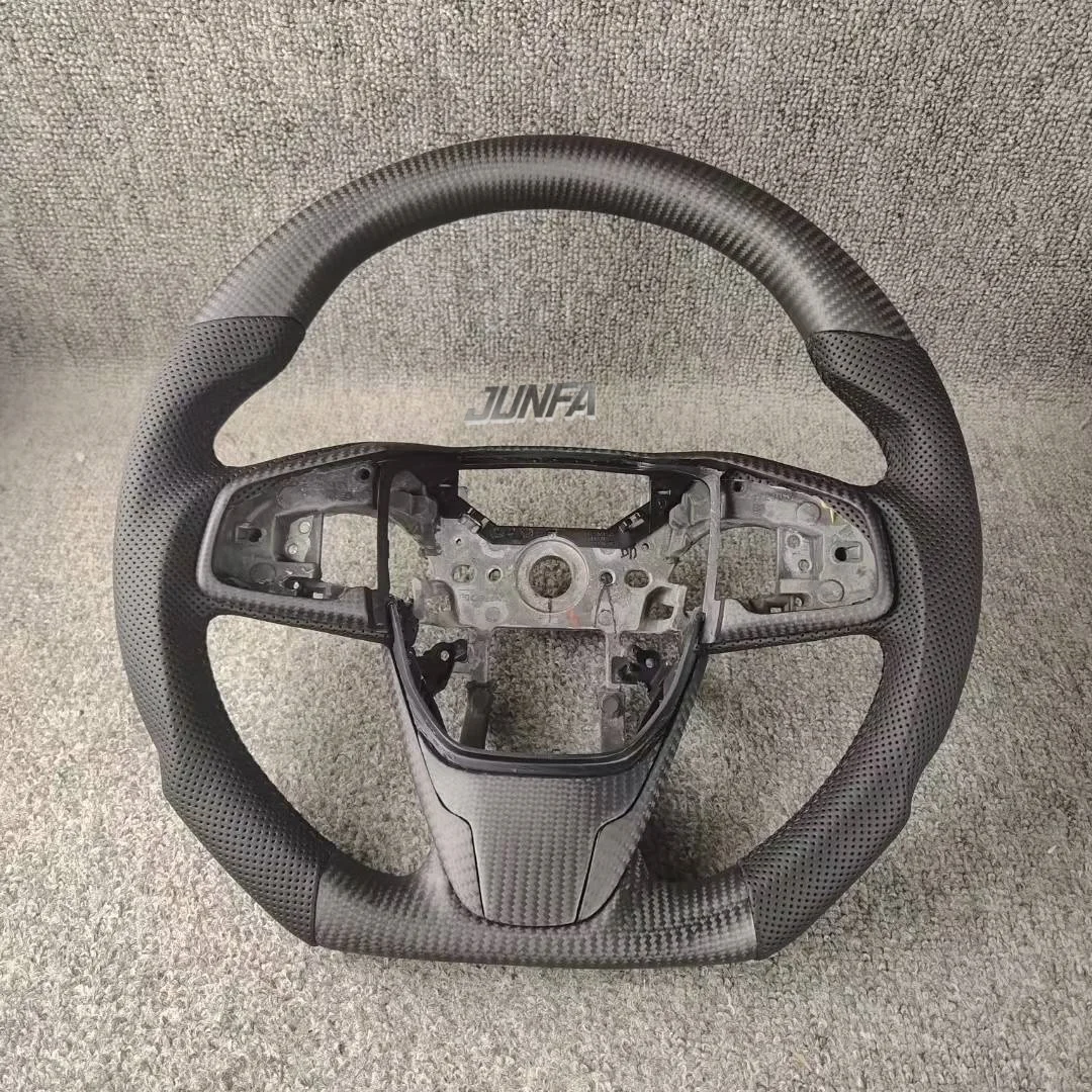 

Custom Modification Steering Wheel for Honda Civic Tenth Generation Replacement Matte Color Carbon Fiber Sports Steering Wheel
