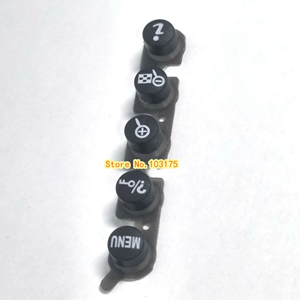 زر القائمة لنيكون D750 ، الغطاء الخلفي ، استبدال المطاط ، جزء إصلاح ، جديد ، 1 قطعة