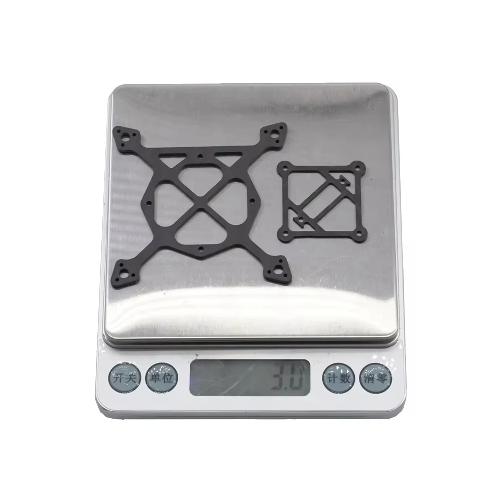 65mm 75mm 85mm 95mm Radstand 3K Carbonfaser-Bodenplatten-Rahmenkit 3-8g Toothpick Whoop Mini RC Drohne FPV Racing Quadcopter – Detail 2