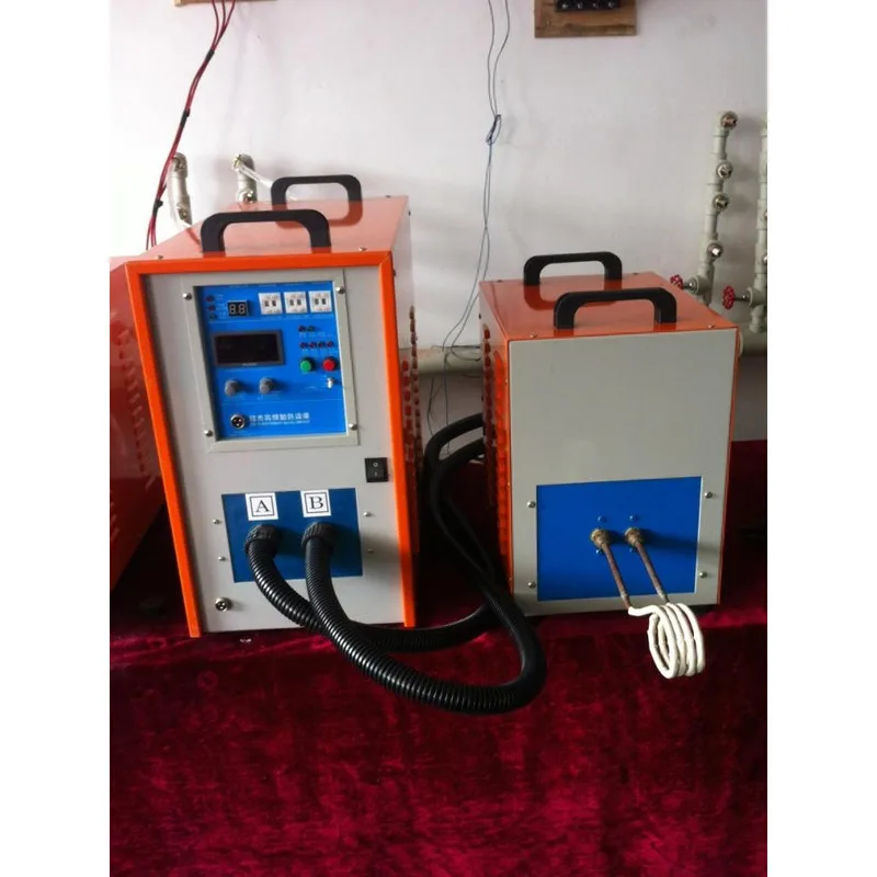 High Frequency Induction Heating Electromagnetic Heater, Handheld Copper Tube Welding Brazing And Quenching Hine, Melting