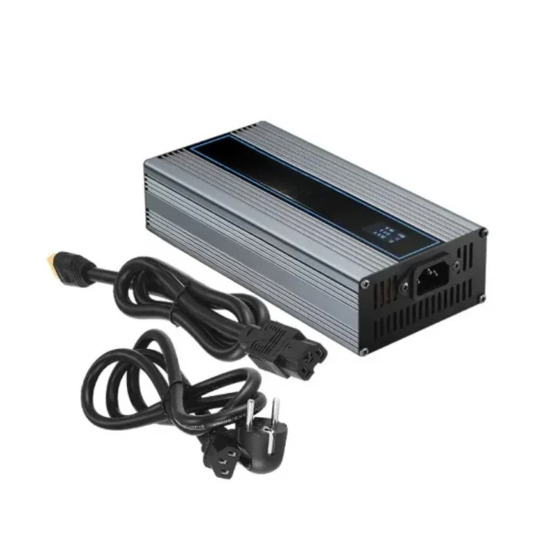 1Pc Universal PFC Lithium Battery Charger 110V Fast Charge Adapter 24V 48V 72V With EU &amp US Plug For Lithium Battery Pack