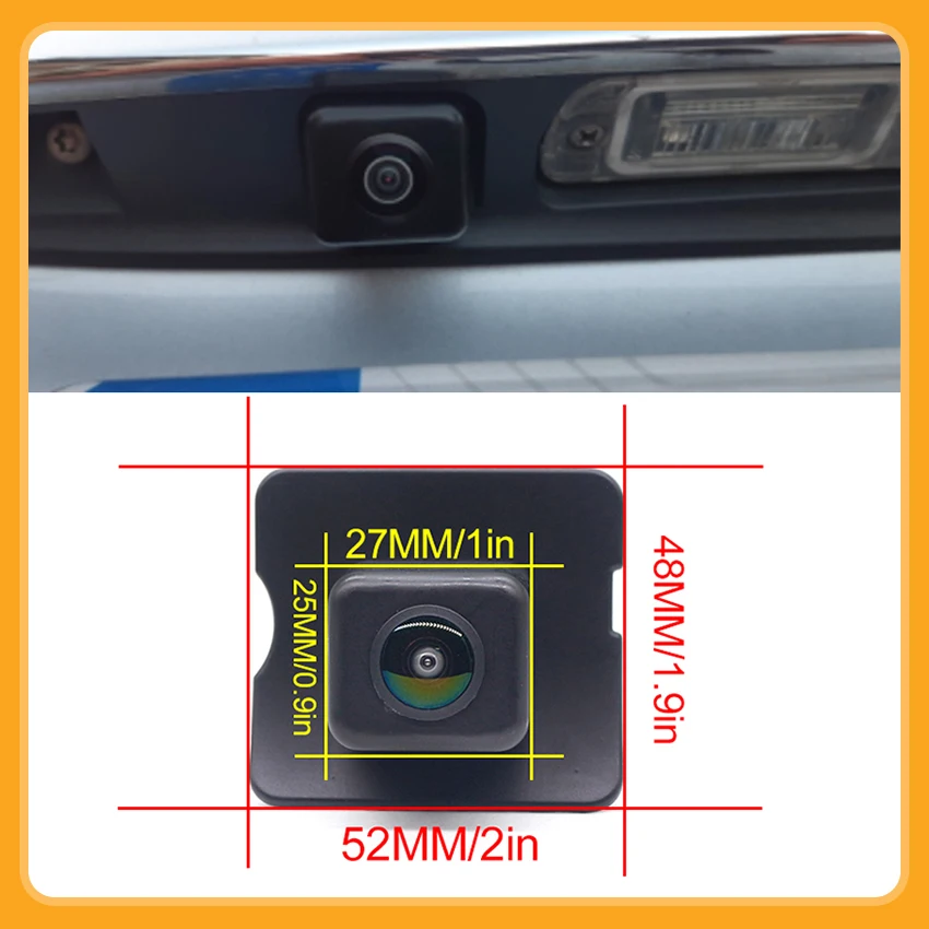 كاميرا احتياطية 1080 × 720P HD CCD مقاومة للماء بزاوية واسعة كاميرا الرؤية الخلفية لسيارة Mercedes Benz M ML W164 MB ML350 ML300 ML250 ML63 ML450