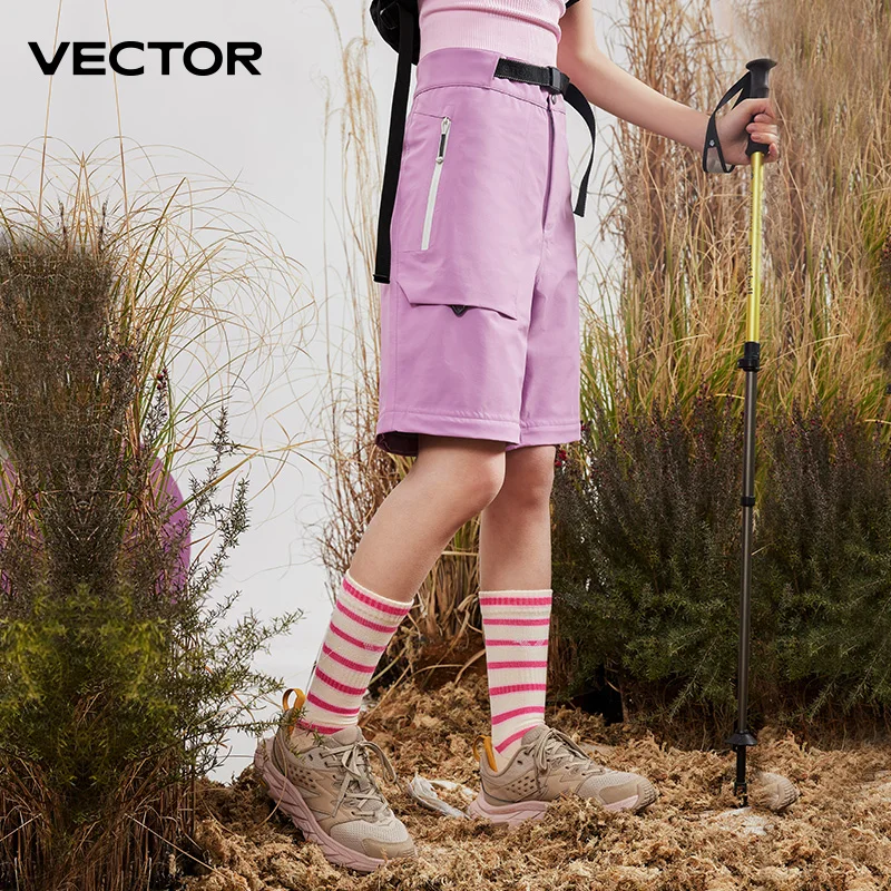 VECTOR 3L-pantalones de senderismo para hombre y mujer, con cremallera, puños impermeables, ligeros y duraderos