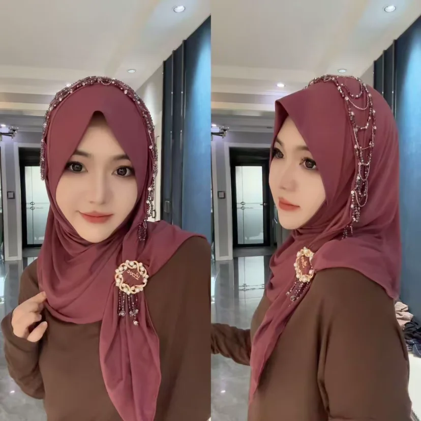 

2026 Muslim Hijabs Islam Gift Women Fashion Hijab Wraps