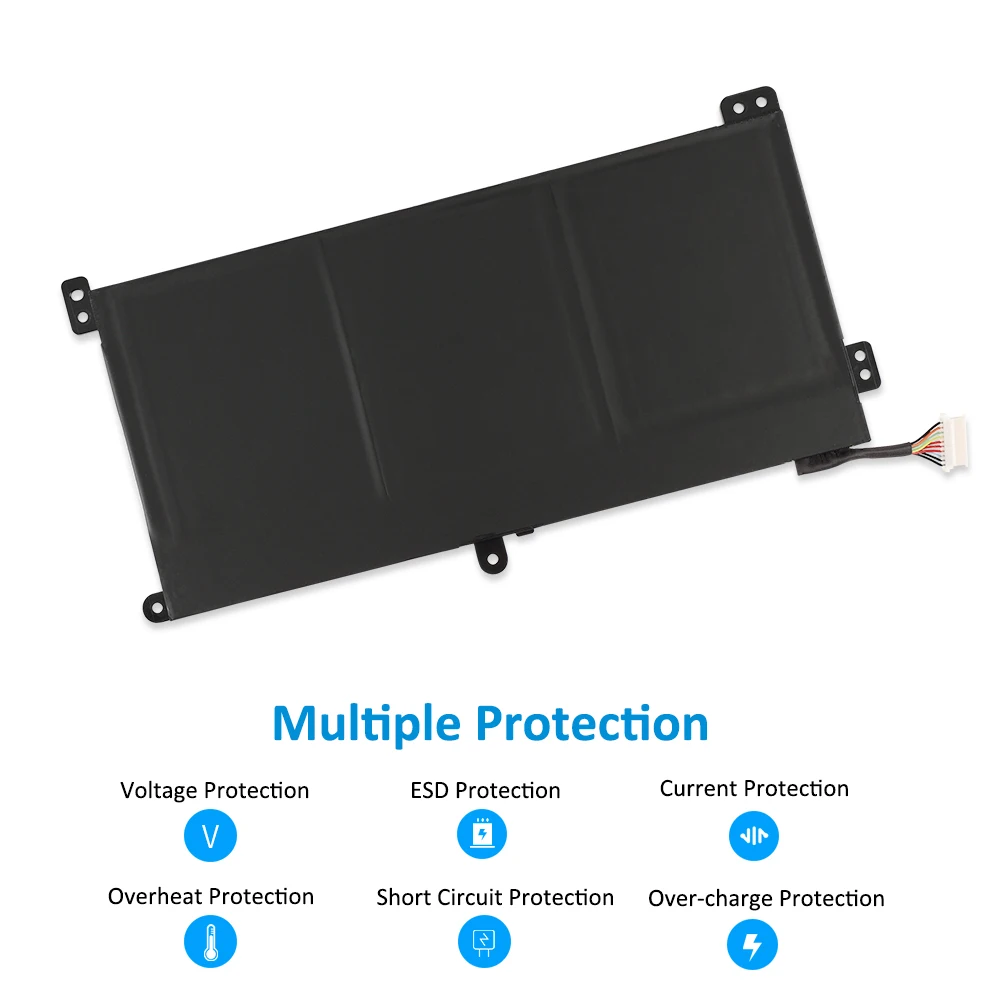 KingSener SQU-1716 SQU-1717 916QA107H Laptop Battery For Hasee KINGBOOK U65A U63E1 QL9S04 QL9S05 11.55V 4550mAh/52.55WH - Image 4