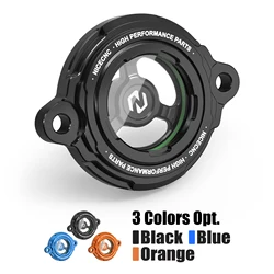 For 2022 2023 2024 GasGas 700 ES 700 SM Clear Engine Oil Filter Cap Cover for KTM 1290 SuperDuke R/GT 1290 SAR SAS SAT 2014-2023