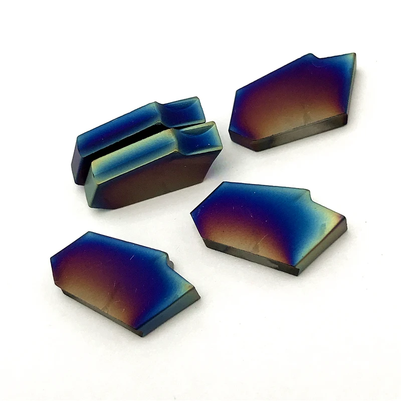 Nano-Coated Grooving Turning Tool, Processamento de aço profissional, Carbide Inserts Lathe Tool, SP200, SP300, SP400, alta qualidade