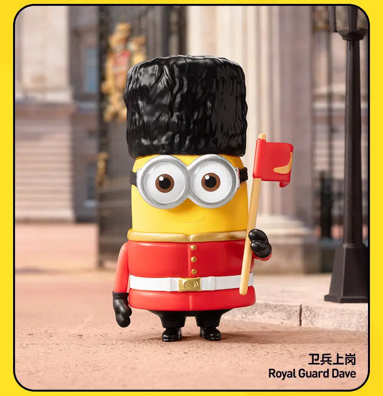 

POPMART оригинальная фигурка миньонов World Journey серии слепая коробка-сюрприз декоративная игрушка подарок на день рождения на складе