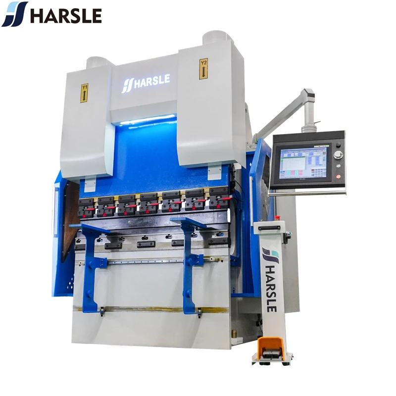 HARSLE Pure Electric Eco-Friendly Nominal Pressure Press Brake Servo Motor Sheet Metal CNC Bending Machines