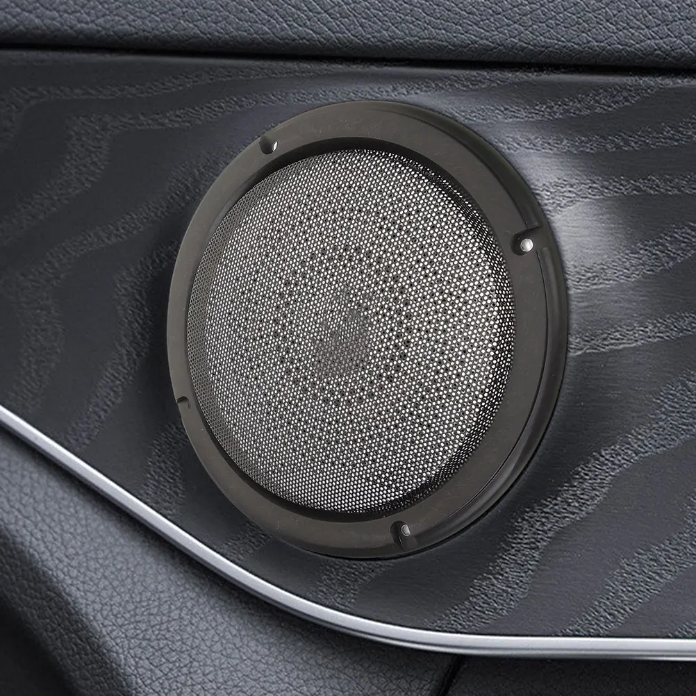

2PCS Speaker Grill Cover 5 Inch Mesh Audio Subwoofer Protective Guard Reliable Metal Horn Car DIY Home Speaker Protector