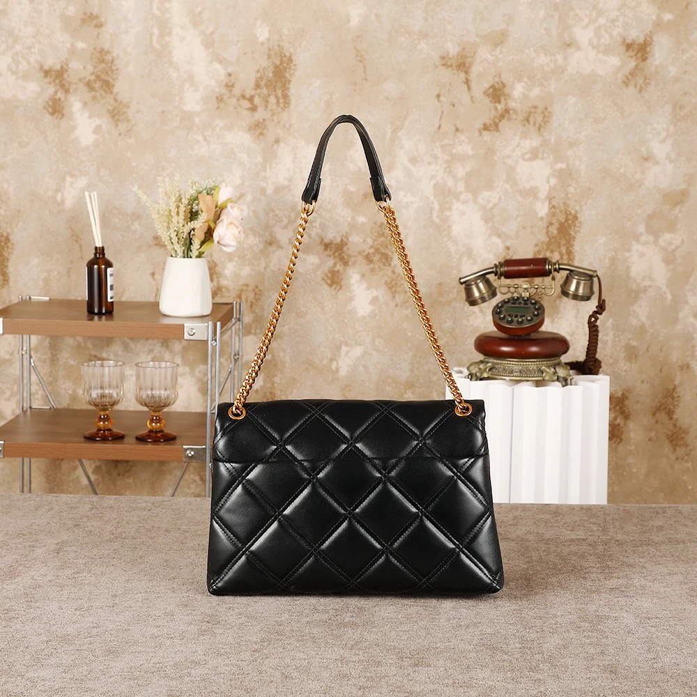 

Women's handbag 2026 fashion season new item, high-end, light luxury, fashionable trend, retro versatile handbag, single shoulde