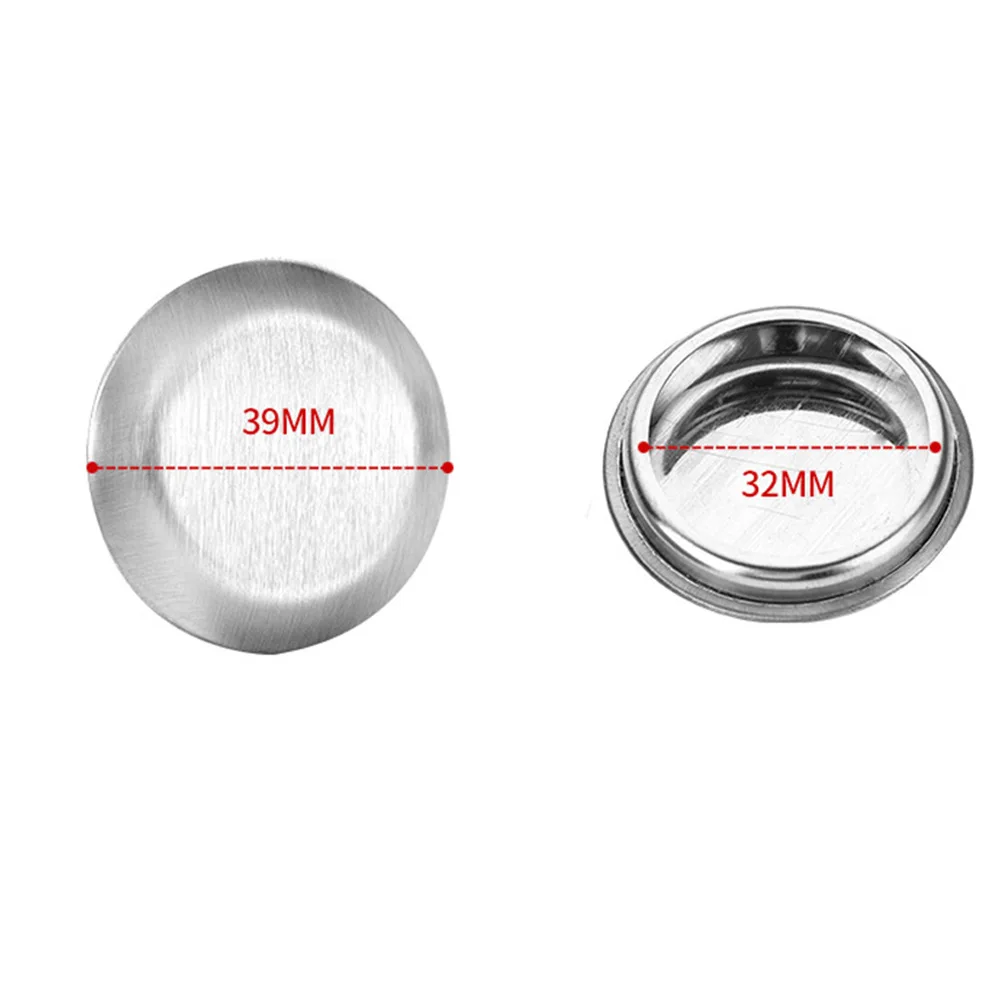 Stainless Steel Sink Hole Cover for Kitchen Bathroom Wash Basin and Tub Drain Opening Functional Decorative Accessory