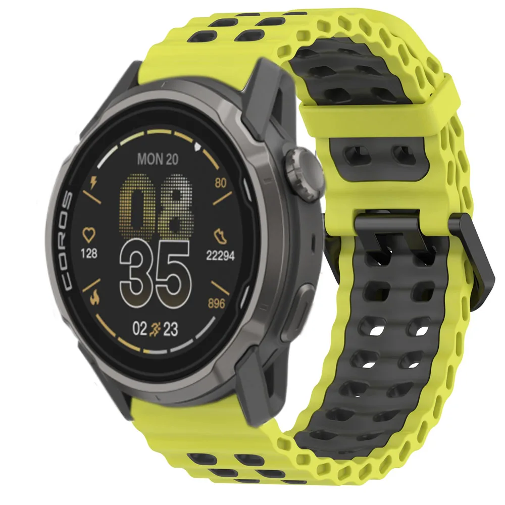 22 مللي متر المحيط سيليكون حزام ل كوروس APEX 4 42 مللي متر PACE برو معصمه Suunto Verical 2 سباق 2 S تشغيل المحيط CMF ساعة 3 برو 2 1 الفرقة #2
