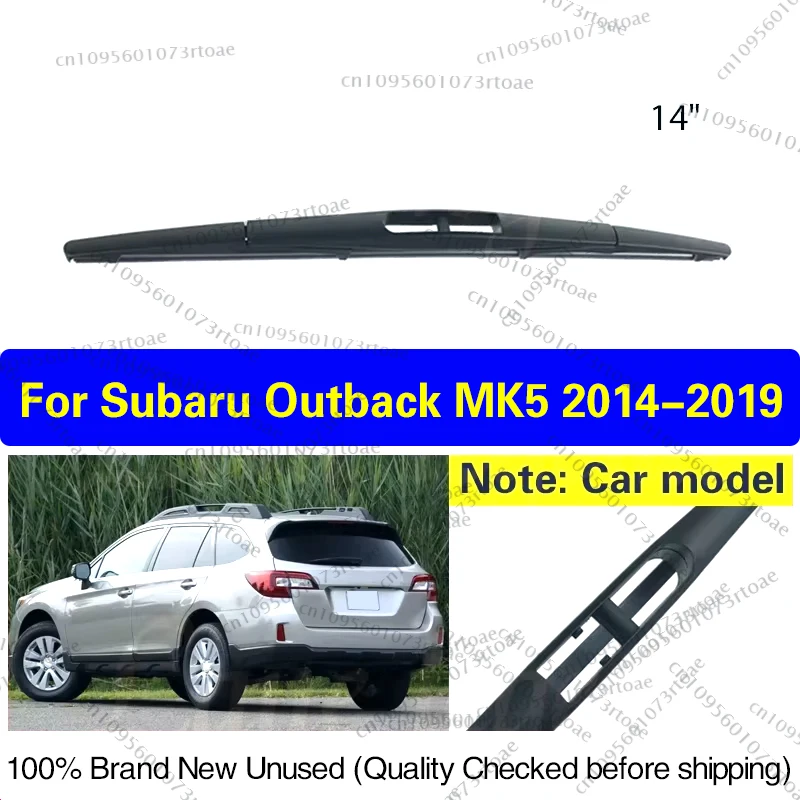 

14" Rear Windshield Windscreen Washer Wiper Blade For Subaru Outback MK5 2014-2019 Car Accessories Accsesories 2015 2016 2017