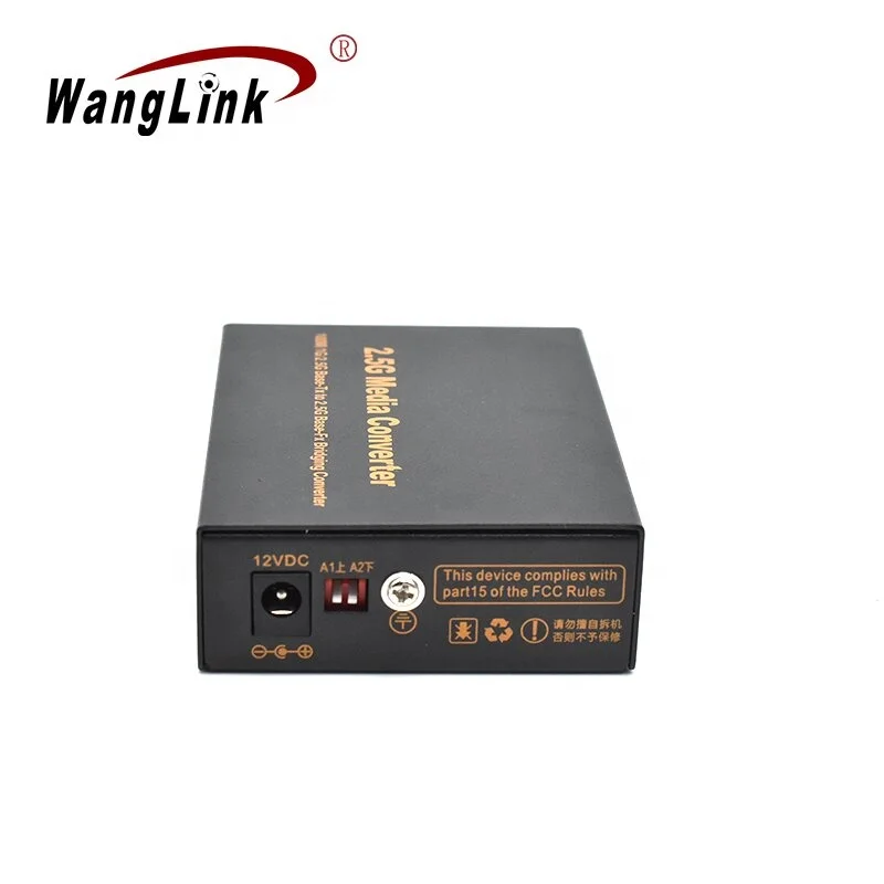 Wanglink-SFP Fiber Ethernet Media Converter, 2.5G, RJ45, SFP + Media Converter