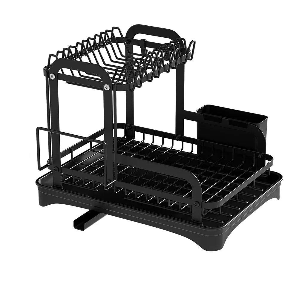 

Space Saving Storage 31*43*9.5cm Dish Drain Rack Cutting Board Storage Daily Use Stability Easy Assembly Instructions
