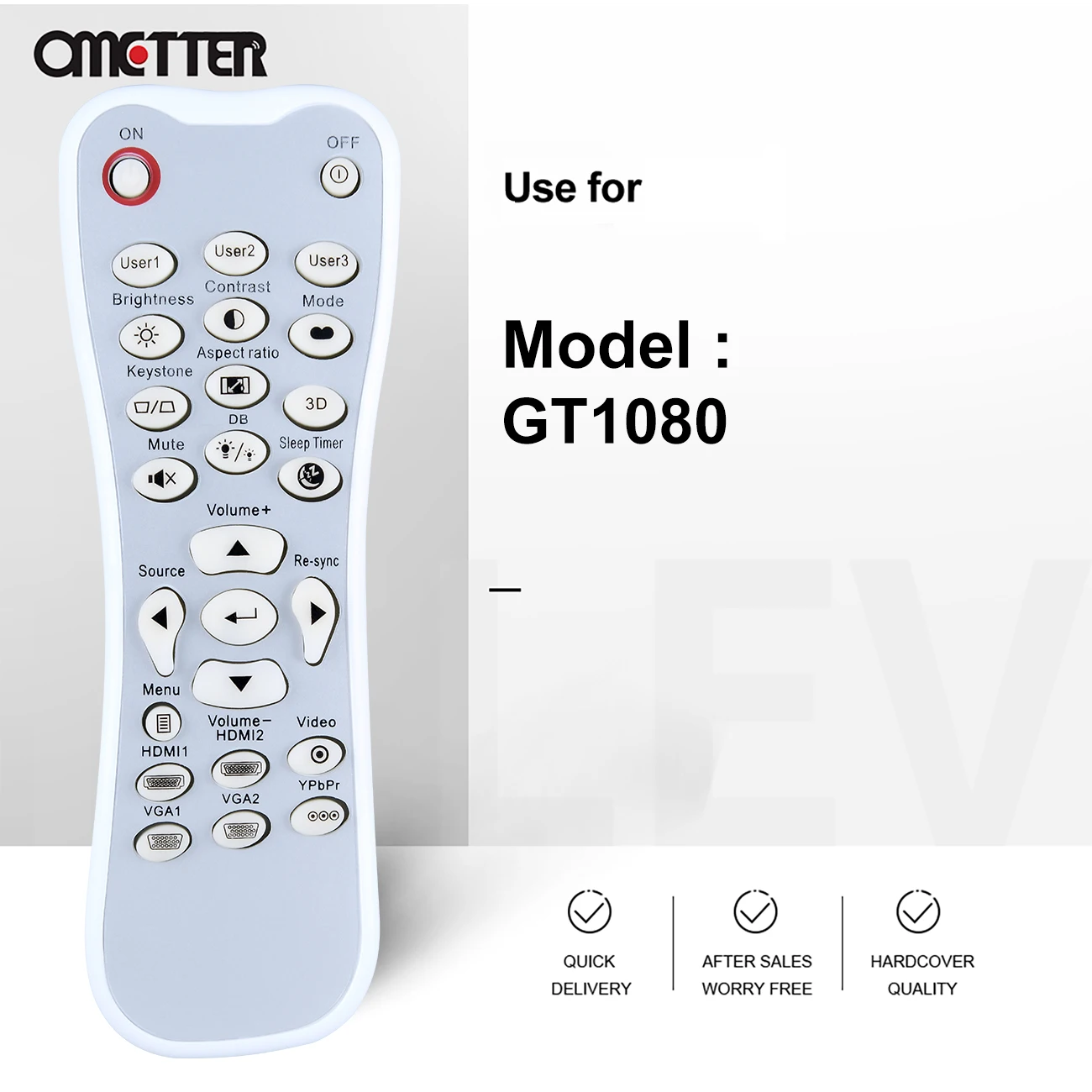 استبدال ل اوبتوما العارض التحكم عن HD26 GT1080 HD141X HD143X HD142X HD-143X