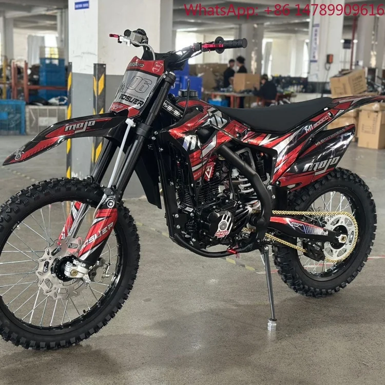 Lightweight DesignFactory Wholesale 300cc Off-Road Motorcycle, Air Cooled DOHC Balance Shaft 6 Speed CustomizedPerfect Foroutdoo