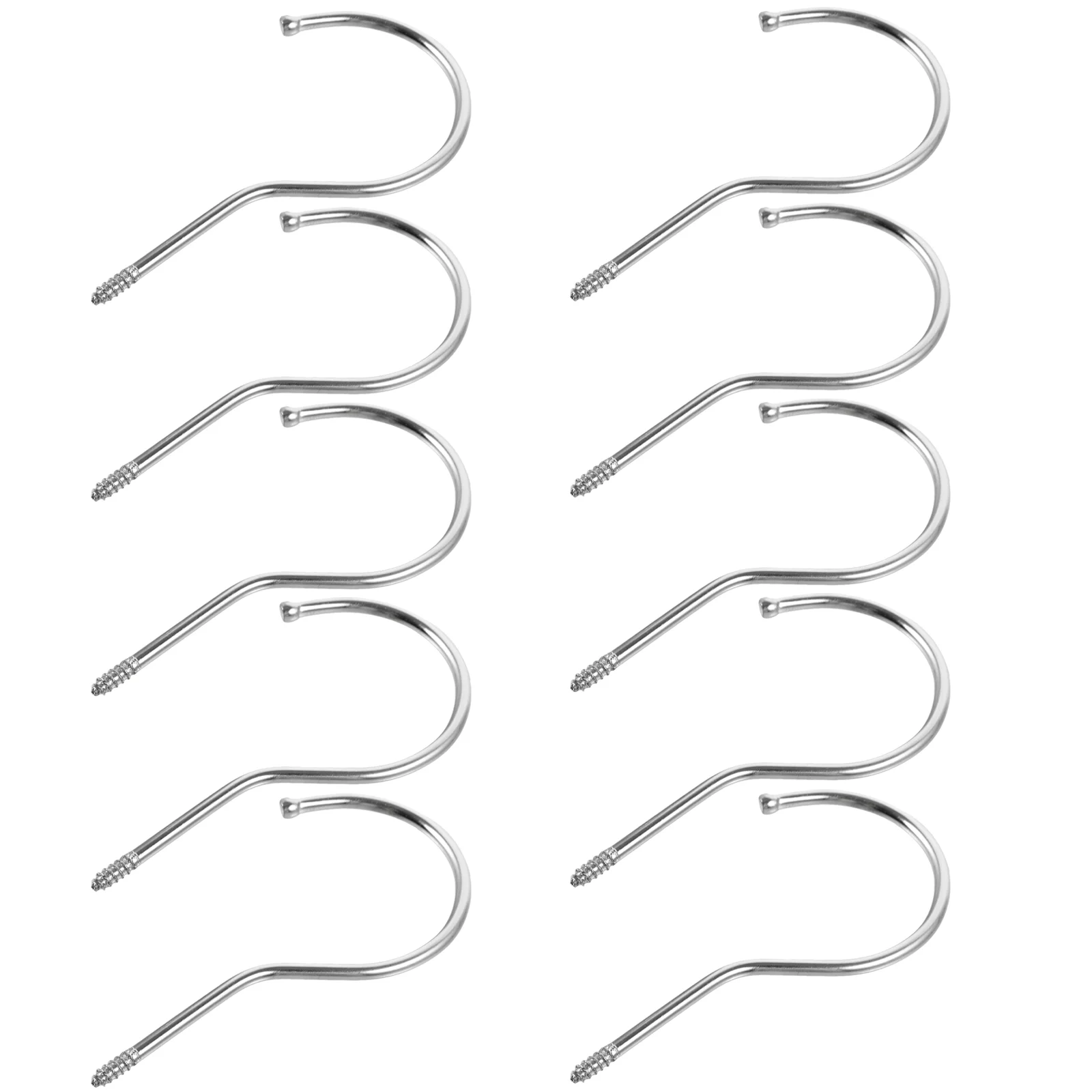 Hanger Accessories Clothes Hangers Racks Multipurpose Screw Hook DIY Hooks Stainless Steel for