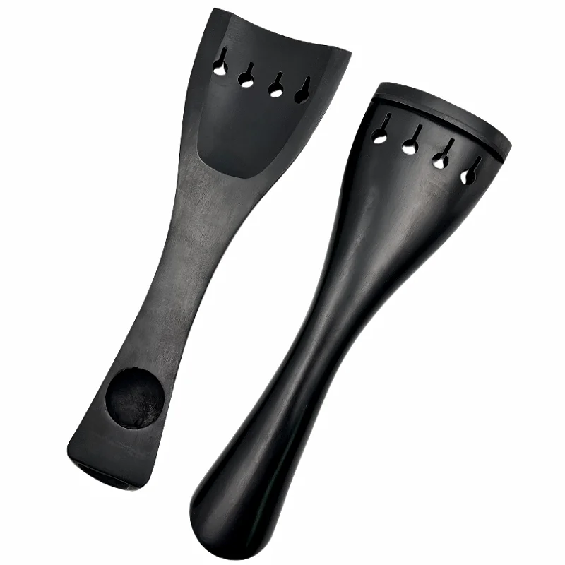 1pcs High quality Ebony 3/4 4/4 Double Bass Upright Bass Tailpiece + Endline Tailgut Tailcord,bass parts accessories