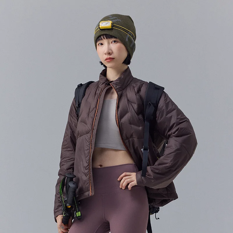 Quality Stand Collar 90% Down Jacket Men Women Unisex Couple's Lightweight Portable Puffer Jacket Winter Outdoor Coat JK-086