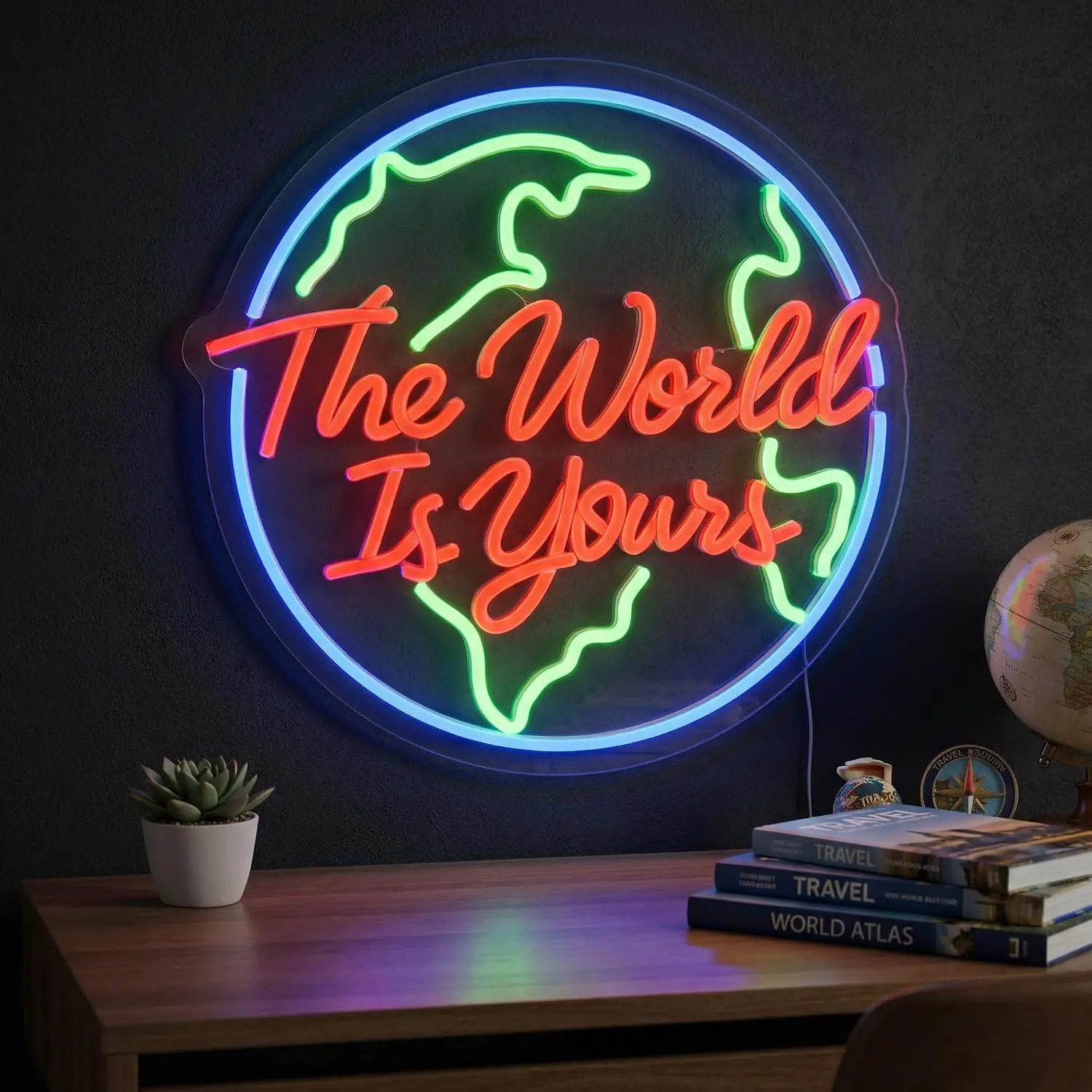 insegna-led-neon-'the-world-is-yours'-con-luce-usb-da-parete-per-appassionati-di-viaggi-ufficio-studio-caffetteria-decorazione-motivazionale-regalo-di-laurea