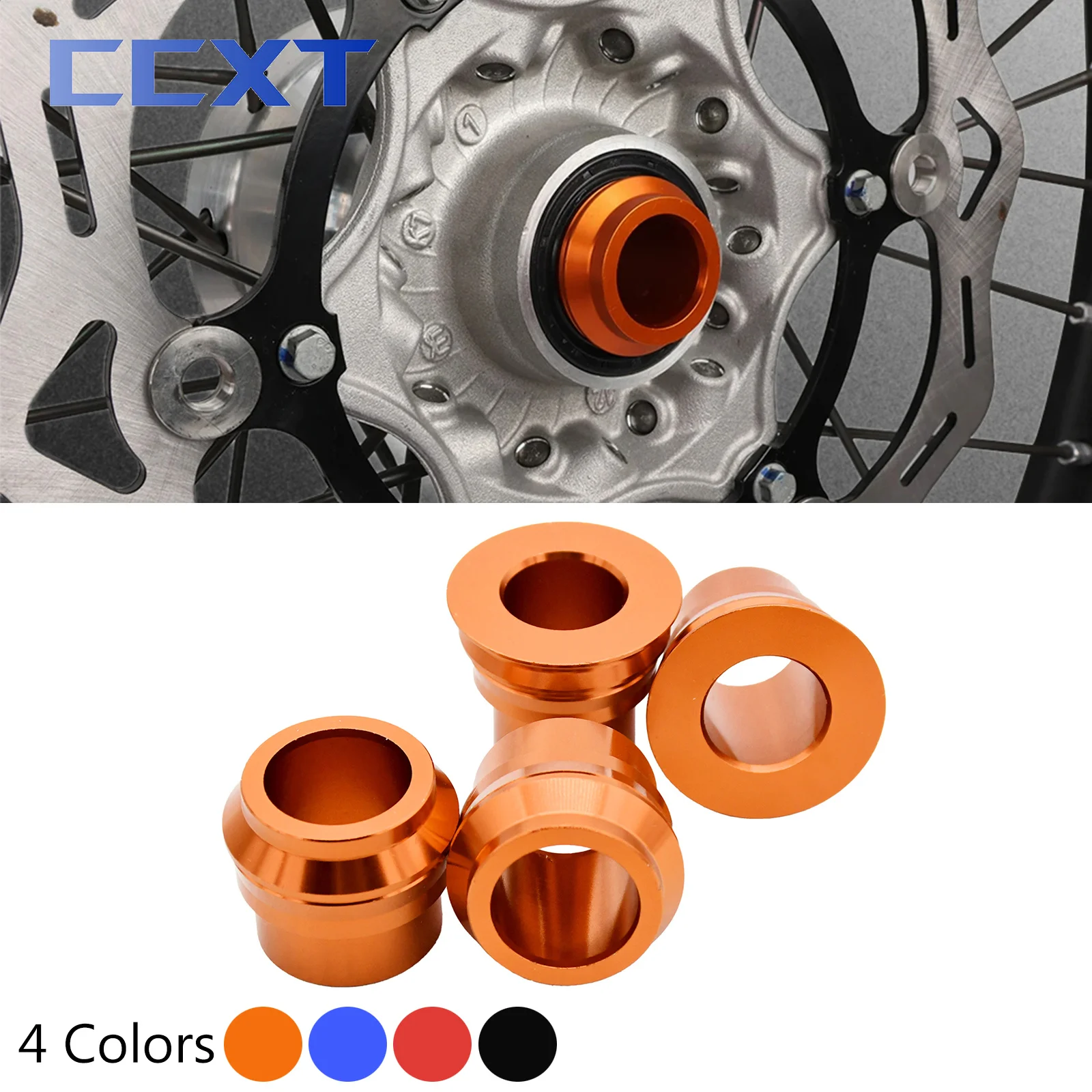 Motorcycle CNC Front Rear Wheel Hub Spacers For KTM EXC EXCF EXCW XCW XCFW 125-530 2016-2023 SX SXF XC XCF For TC TX TE FC FX FE