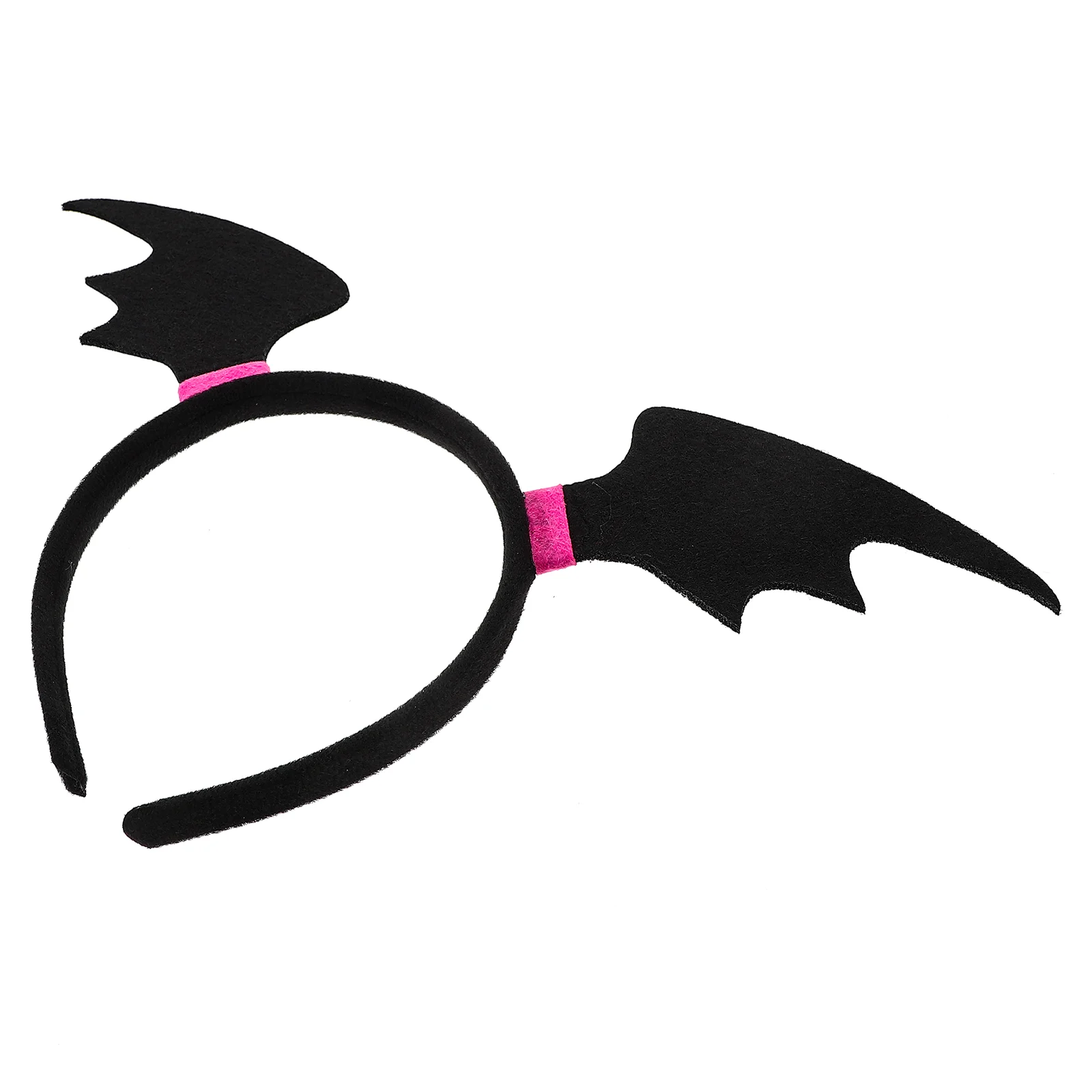 Diadema única para niña, accesorio de Cosplay de Halloween, máscara de Aro para el pelo, tocado de ala de murciélago, disfraz de actuación en escenario