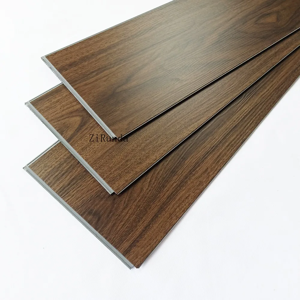 カスタマイズ版のフロアインターロッキングストーンプラスチックフロア4mm 5mm耐性LVP LVT SPCショールームフロア