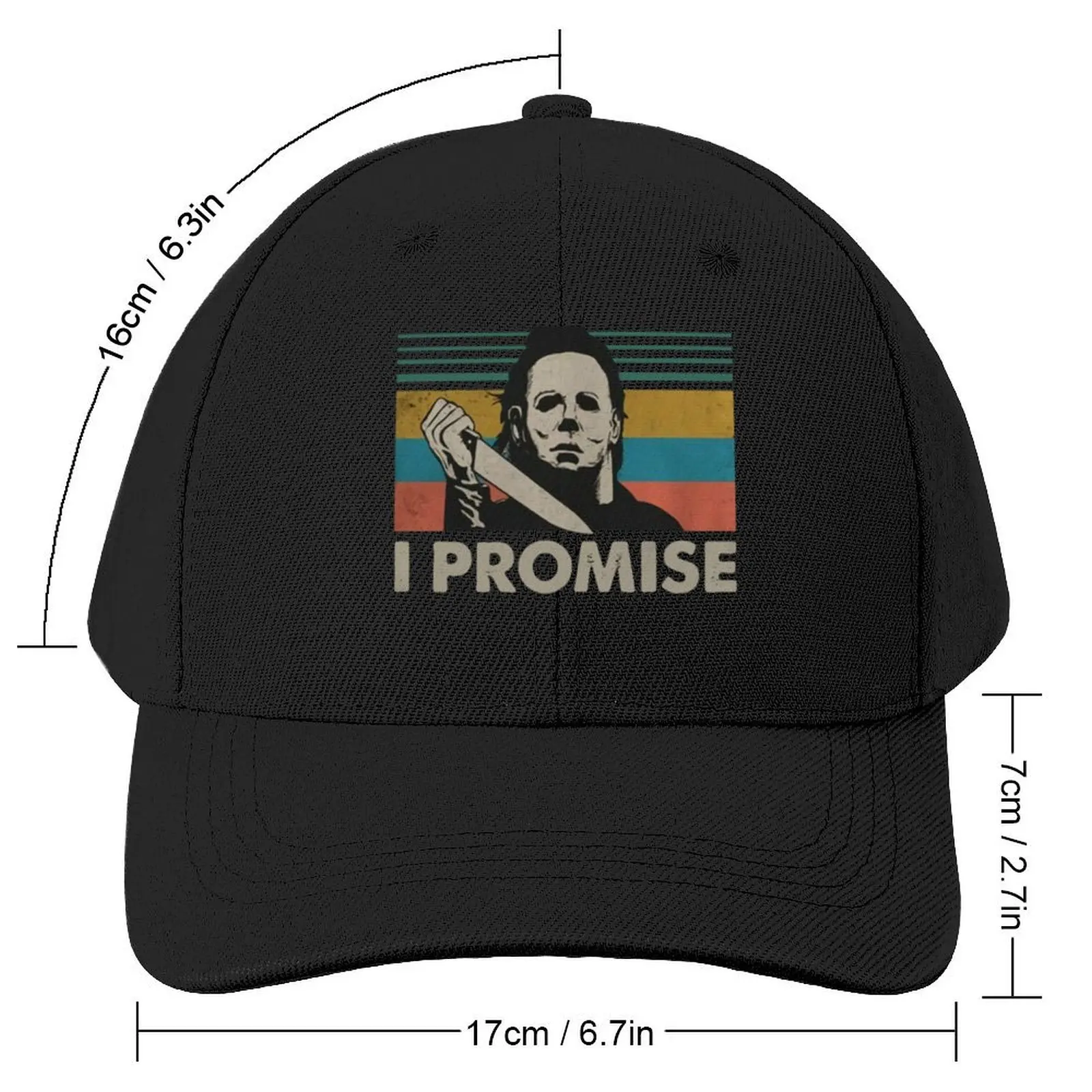 Michael-myers T-Shirt Baseball Cap Beach Bag Golf Hat Man Hood Hats For Women Men's