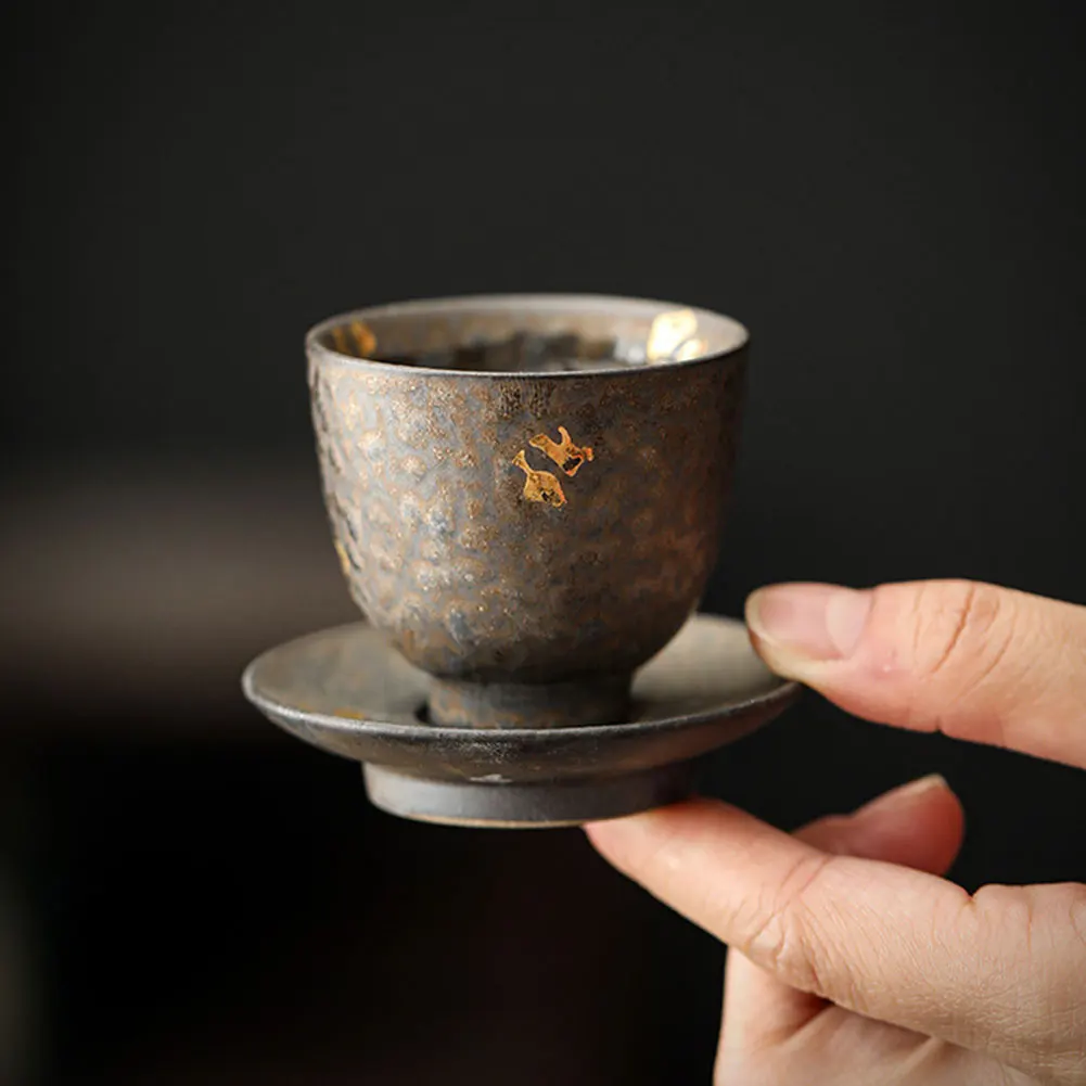 طقم شاي صيني عتيق بنمط عتيق فنجان شاي كونغفو ملحقات المطبخ لحفلة الشاي