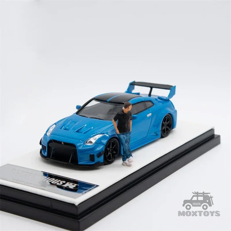 Mini Station 1:64 Skyline GTR R35 Fast Furious Brian Diecast Model Car: Hızlı ve Öfkeli GTR’yi Gerçek Hayatta Deneyin