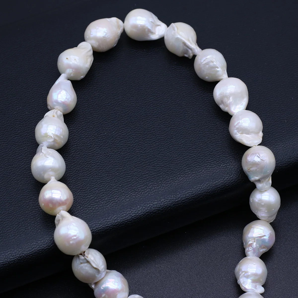 High Quality Natural Freshwater Pearls Irregular Baroque Tail Beads 8-9mm Pearl for DIY Elegant Necklace Earrings Making Jewelry