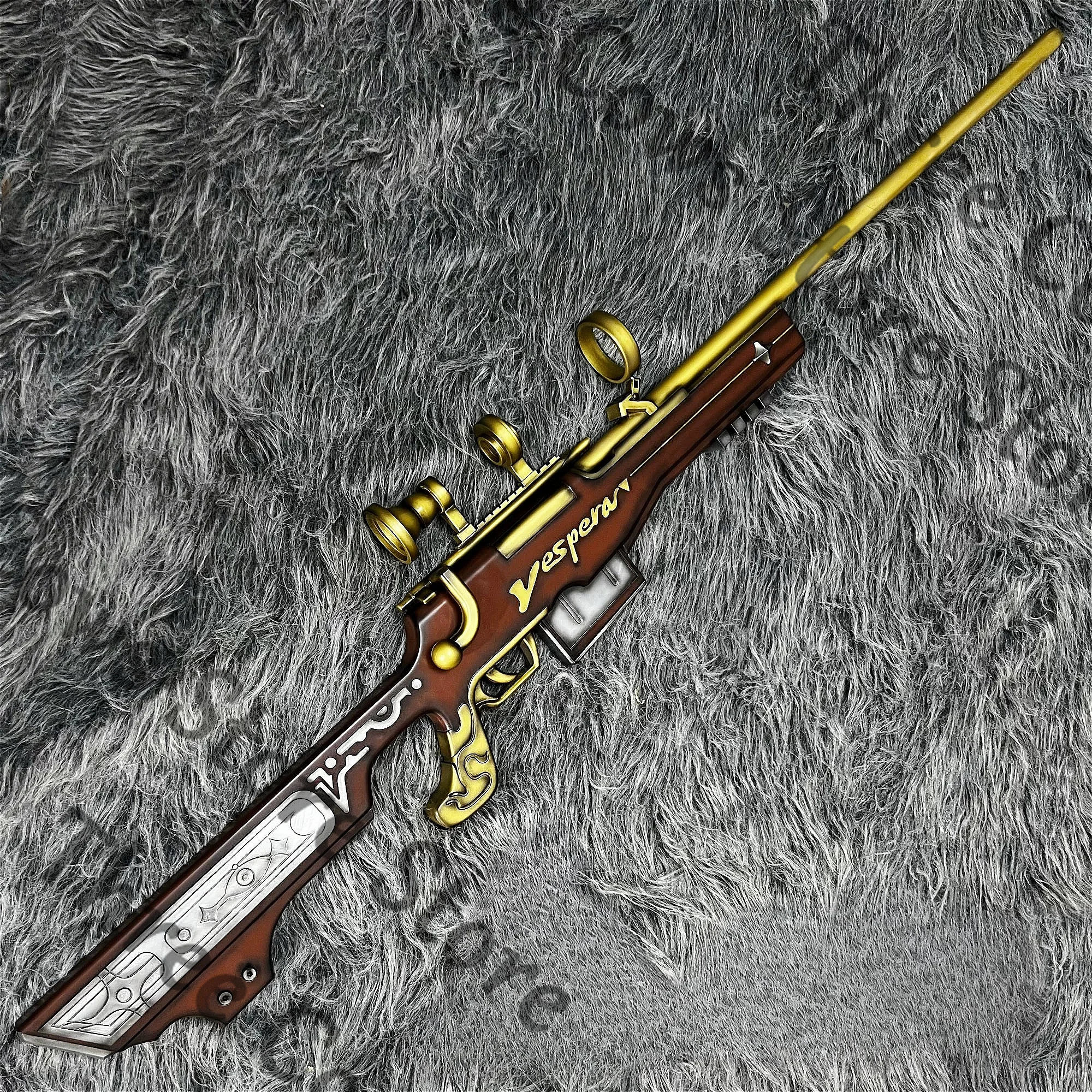 

Anime Arknights Lemuen Cosplay Cartoon Sniper Rifle Model Weaponry Handmade Musket Hand Props Musketry Accessories Ambitus Gift